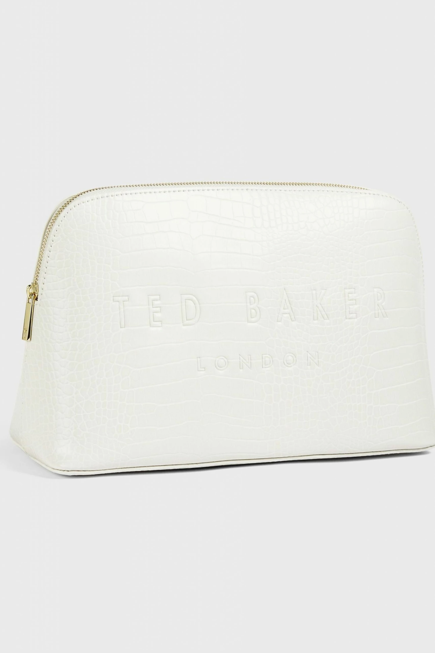 Ted Baker Nude Crocana Croc Detail Debossed Washbag 3 Ted Baker Nude Crocana Croc Detail Debossed Washbag