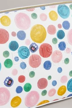 Ted Baker Matilly White Flirty Texture Monster Spot Washbag -TED BAKER Sales Store unnamed file 5497