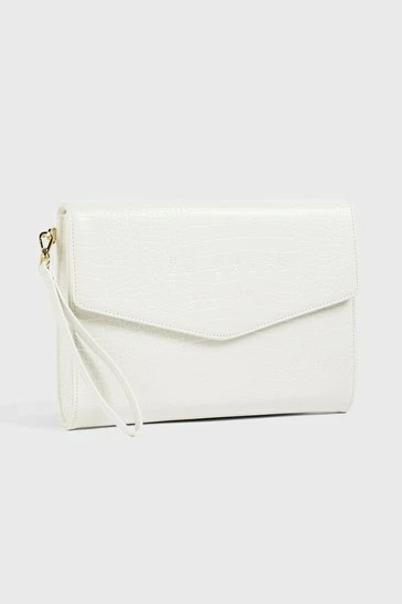 Ted Baker Nude Crocey Croc Detail Debossed Envelope Pouch Washbag 7 Ted Baker Nude Crocey Croc Detail Debossed Envelope Pouch Washbag - Image 5