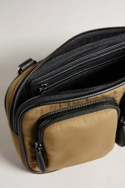 Ted Baker Motive Tan Brown Modular Cross-Body Pouch -TED BAKER Sales Store unnamed file 5517