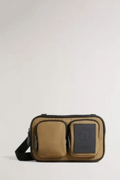 Ted Baker Motive Tan Brown Modular Cross-Body Pouch -TED BAKER Sales Store unnamed file 5519