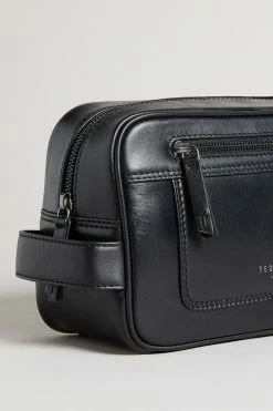 Ted Baker Dann Black Leather Washbag -TED BAKER Sales Store unnamed file 5522