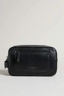 Ted Baker Dann Black Leather Washbag -TED BAKER Sales Store unnamed file 5524