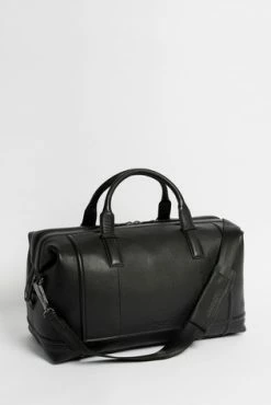 Ted Baker Mens Black Roocks Leather Holdall Bag -TED BAKER Sales Store unnamed file 554