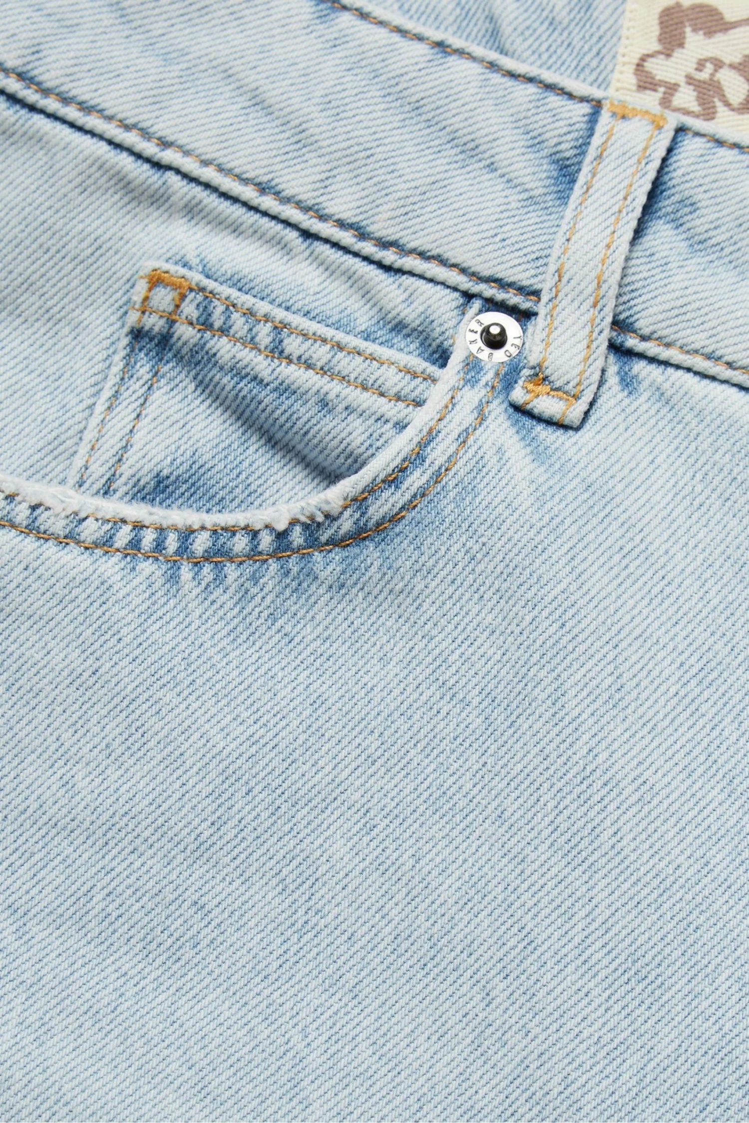 Ted Baker Blue Nellin Light Wash Rigid Straight Denim Jeans 5 Ted Baker Blue Nellin Light Wash Rigid Straight Denim Jeans - Image 4