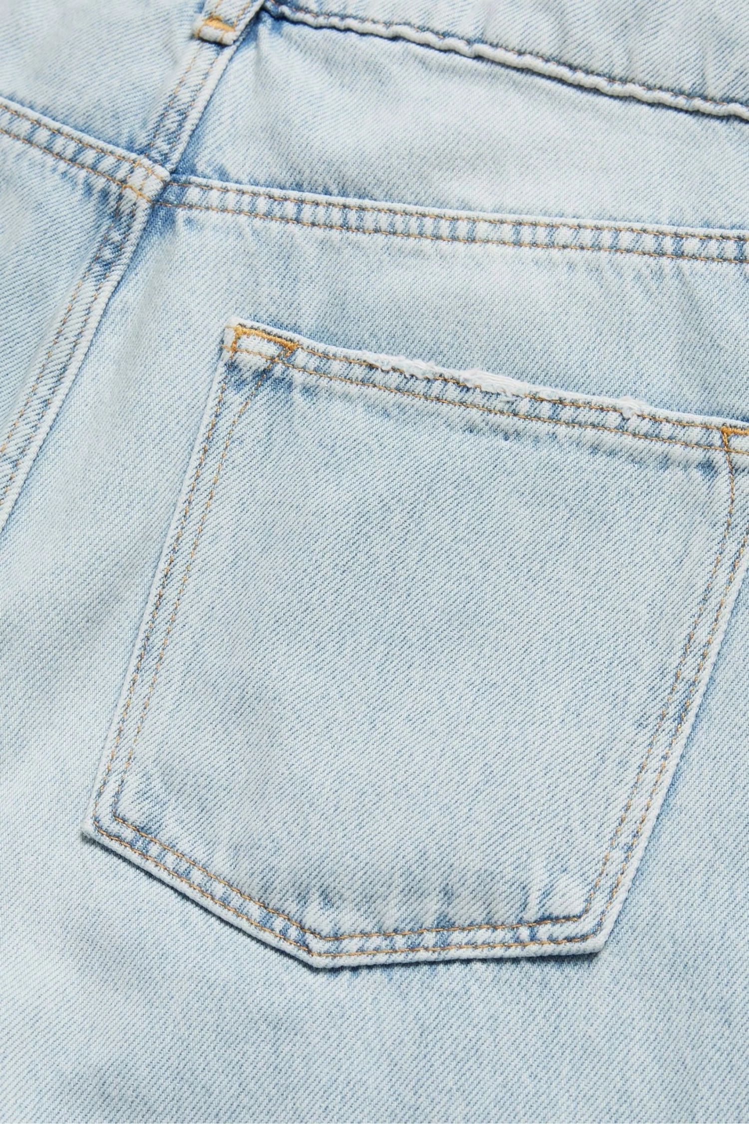 Ted Baker Blue Nellin Light Wash Rigid Straight Denim Jeans 6 Ted Baker Blue Nellin Light Wash Rigid Straight Denim Jeans - Image 5