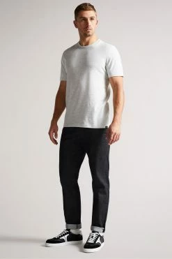 Ted Baker Finchly Navy Blue Slim Leg Denim Jeans -TED BAKER Sales Store unnamed file 5554