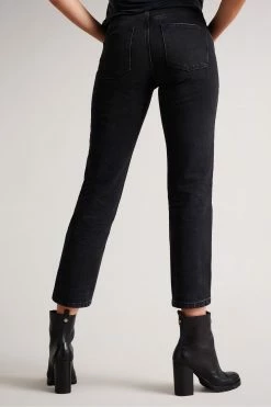 Ted Baker Tisola Black Straight Leg Denim Jeans -TED BAKER Sales Store unnamed file 5558