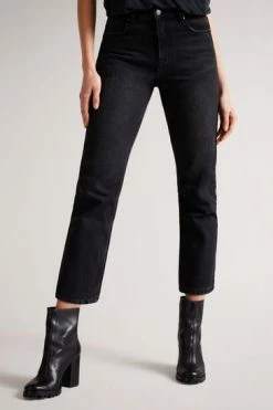 Ted Baker Tisola Black Straight Leg Denim Jeans -TED BAKER Sales Store unnamed file 5561
