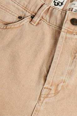 Ted Baker Clerk Taupe Brown Straight Leg Denim Jeans -TED BAKER Sales Store unnamed file 5565