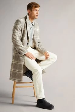 Ted Baker Nulerk Cream Straight Leg Denim Jeans -TED BAKER Sales Store unnamed file 5569