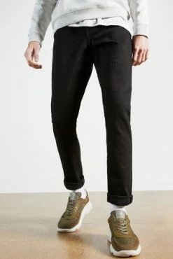 Ted Baker Tarabi Tapered Leg Black Denim Jeans -TED BAKER Sales Store unnamed file 5594