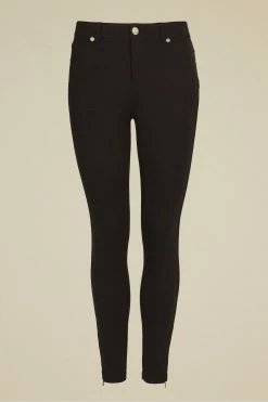 Ted Baker Black Strenti Stretch Zip Detail Jeans -TED BAKER Sales Store unnamed file 5600
