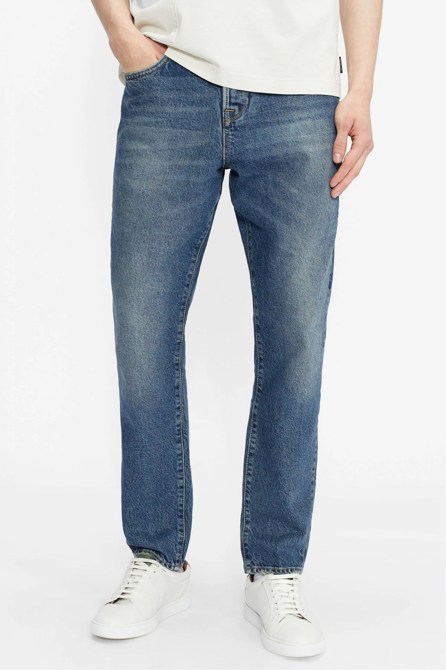 Ted Baker Blue Deecee Authentic Wash Jeans 3 Ted Baker Blue Deecee Authentic Wash Jeans