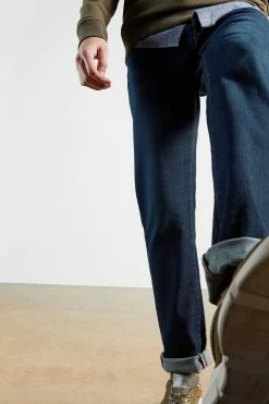 Ted Baker Blue Simay Straight Leg Mid Wash Denim Jeans -TED BAKER Sales Store unnamed file 5613