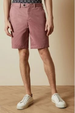 Ted Baker Pink Buenose Cotton Chino Shorts -TED BAKER Sales Store unnamed file 5632