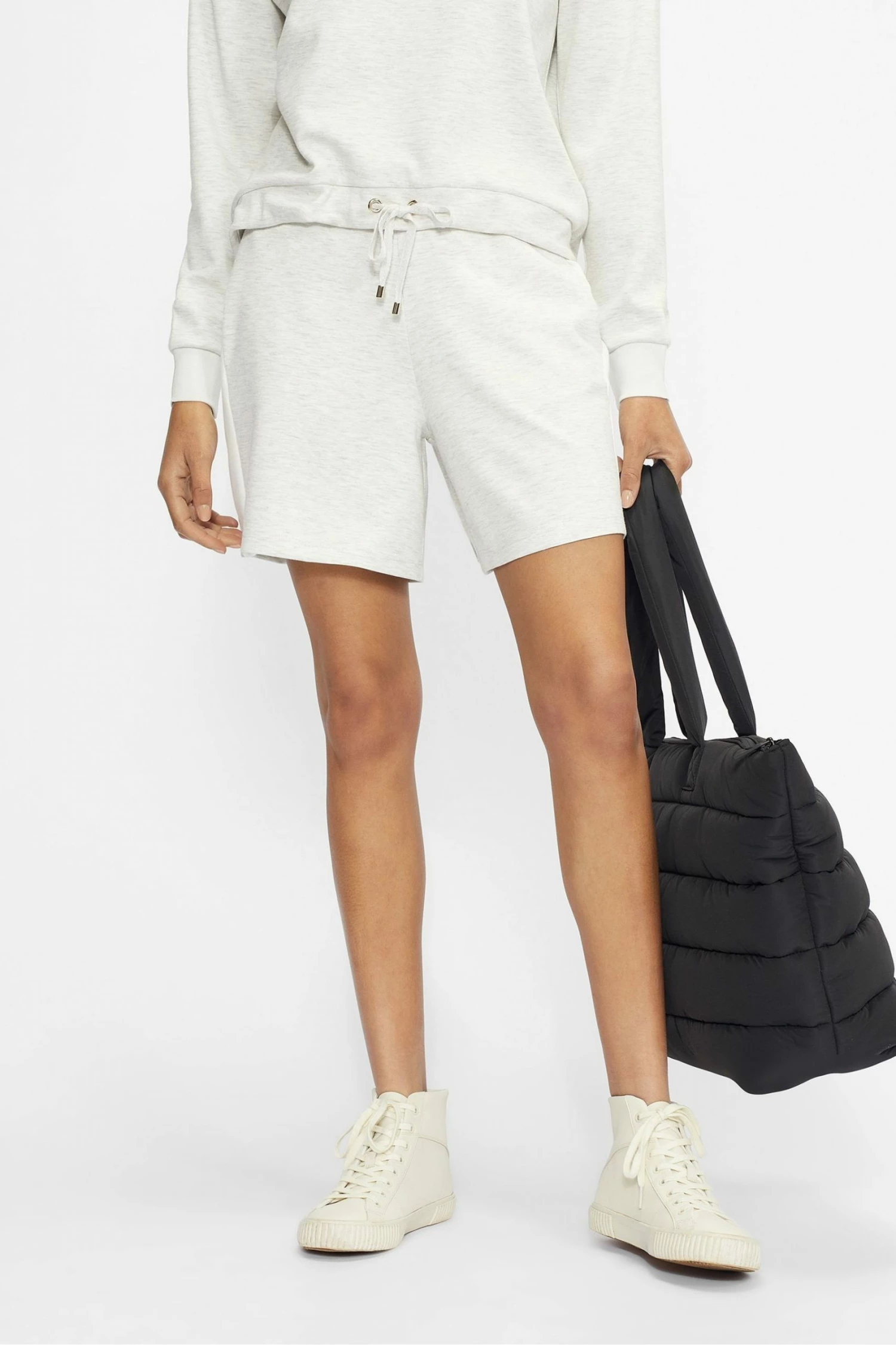Ted Baker Natural Kalel Jersey Shorts With Satin Trim 4 Ted Baker Natural Kalel Jersey Shorts With Satin Trim - Image 2