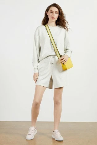 Ted Baker Natural Kalel Jersey Shorts With Satin Trim 8 Ted Baker Natural Kalel Jersey Shorts With Satin Trim - Image 6