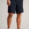 Ted Baker Blue Mordon Twill Drawstring Shorts -TED BAKER Sales Store unnamed file 5639