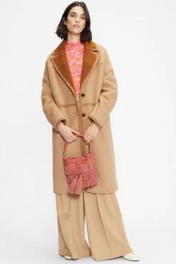 Ted Baker Paralee Red Braided Handle Fringe Mini Bucket Bag -TED BAKER Sales Store unnamed file 565