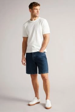 Ted Baker Dutson Blue Denim Short -TED BAKER Sales Store unnamed file 5672