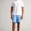 Ted Baker Mordon Blue Twill Drawstring Shorts -TED BAKER Sales Store unnamed file 5682