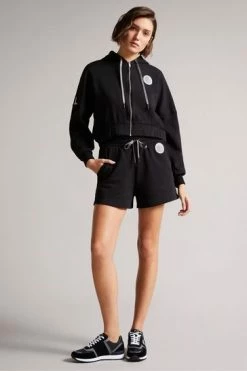 Ted Baker Tika Black Jersey Shorts -TED BAKER Sales Store unnamed file 5691