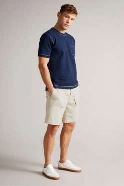 Ted Baker Pellon Ecru Denim Utility Shorts -TED BAKER Sales Store unnamed file 5700