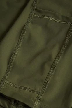 Ted Baker Dark Green Lleeya Branded Cycling Shorts -TED BAKER Sales Store unnamed file 5714