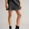 Ted Baker Keiss Black Cutwork Pleather Mini Skirt 2 Ted Baker Keiss Black Cutwork Pleather Mini Skirt -TED BAKER Sales Store unnamed file 5732