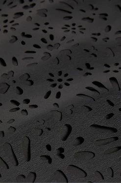 Ted Baker Keiss Black Cutwork Pleather Mini Skirt -TED BAKER Sales Store unnamed file 5735