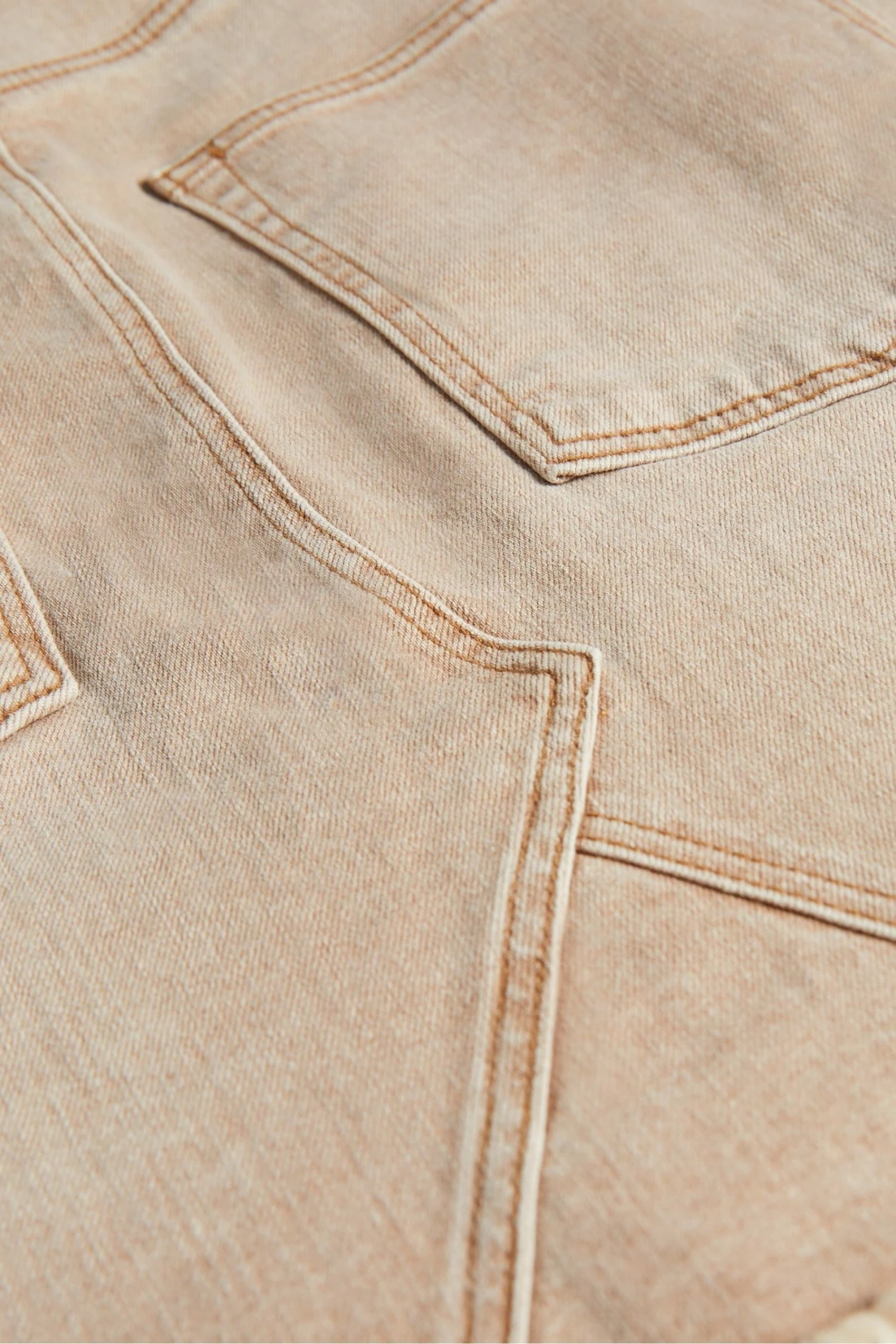 Ted Baker Camel Ravima Clay Denim Mini Skirt 7 Ted Baker Camel Ravima Clay Denim Mini Skirt - Image 5