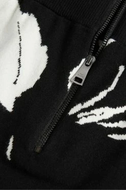 Ted Baker Rosiie Black Knitted Jacquard Skirt -TED BAKER Sales Store unnamed file 5757