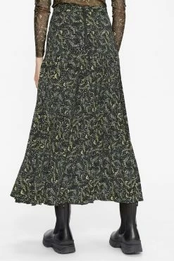 Ted Baker Deeana Printed Knife Pleat Split Midi Skirt 10 Ted Baker Deeana Printed Knife Pleat Split Midi Skirt -TED BAKER Sales Store unnamed file 5761