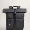 Ted Baker Clime Black Rubberised Rolltop Backpack 1 Ted Baker Clime Black Rubberised Rolltop Backpack -TED BAKER Sales Store unnamed file 577