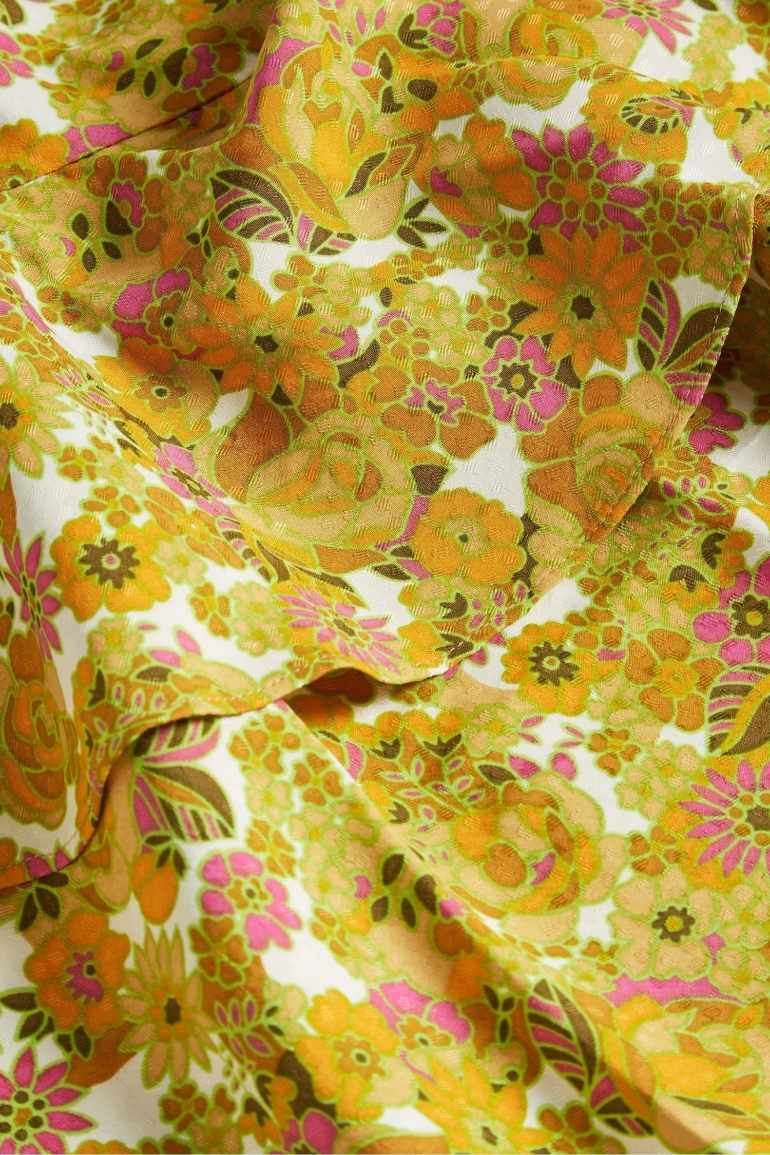 Ted Baker Dk-Orange Odissa Asymmetric Skirt With Tiered Ruffle Hem 7 Ted Baker Dk-Orange Odissa Asymmetric Skirt With Tiered Ruffle Hem - Image 5