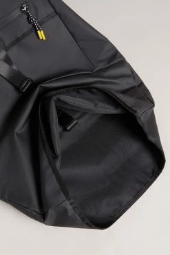 Ted Baker Clime Black Rubberised Rolltop Backpack -TED BAKER Sales Store unnamed file 579