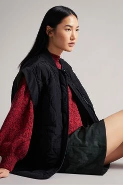 Ted Baker Green Chello Jacquard Mini Skirt -TED BAKER Sales Store unnamed file 5792