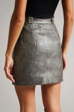 Ted Baker Pwr Black Mini Skirt With Zip -TED BAKER Sales Store unnamed file 5798