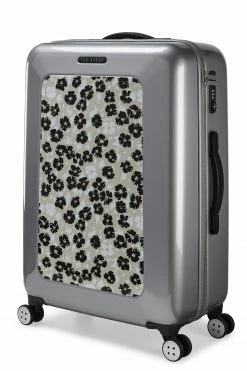Ted Baker Grey New World Mono Print Medium Suitcase -TED BAKER Sales Store unnamed file 5808