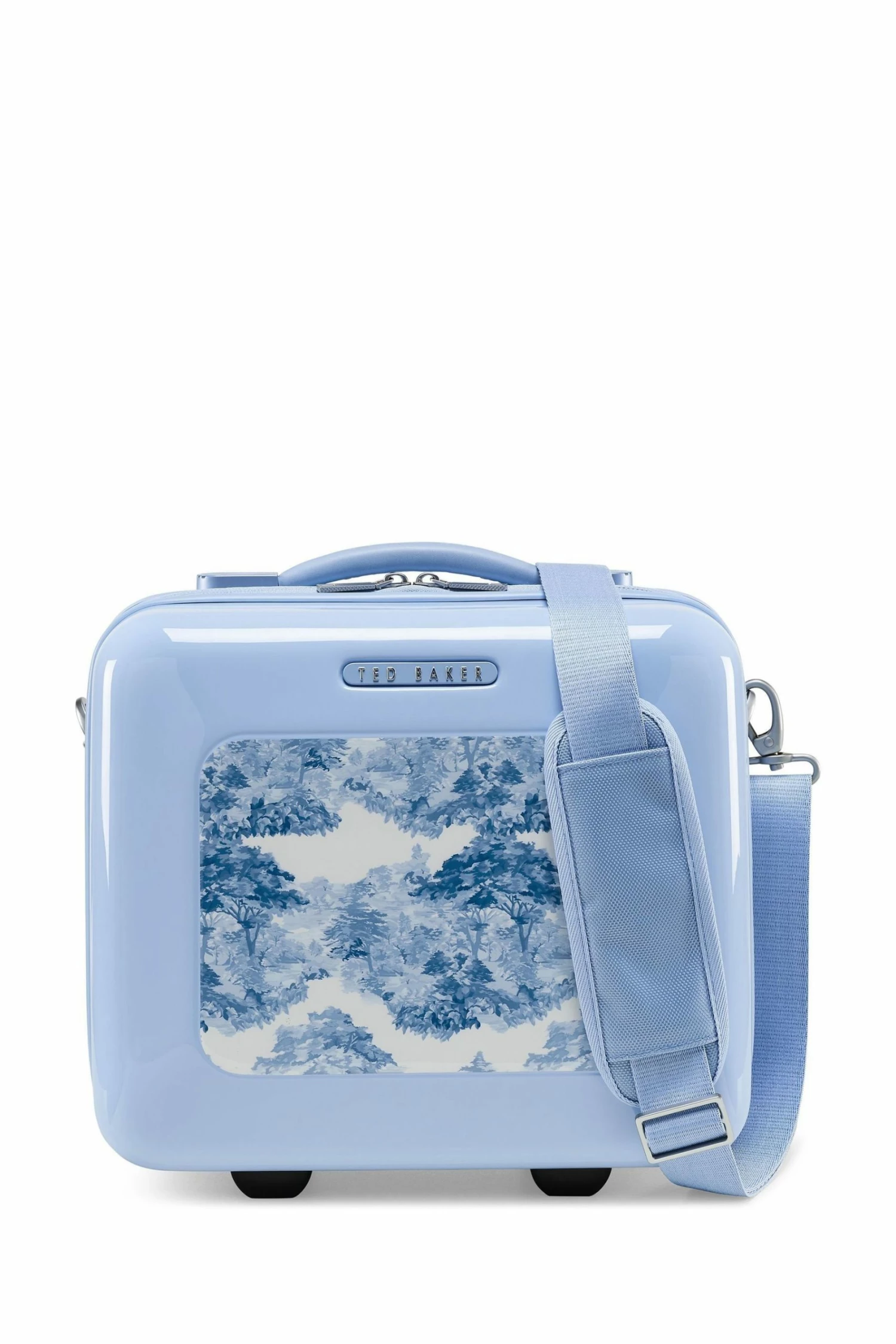 Ted Baker Blue Landscape Print Vanity Case 3 Ted Baker Blue Landscape Print Vanity Case