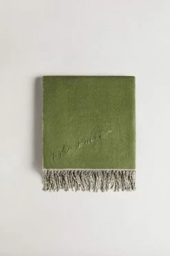 Ted Baker Dk-Green Katy Reversible Woven Scarf 9 Ted Baker Dk-Green Katy Reversible Woven Scarf -TED BAKER Sales Store unnamed file 5863