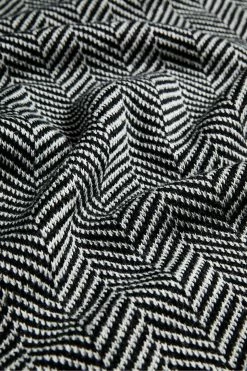 Ted Baker Cira Black Chevron Knitted Scarf -TED BAKER Sales Store unnamed file 5886