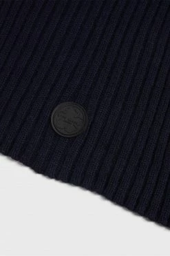 Ted Baker Blue Camen Cardigan Stitch Scarf -TED BAKER Sales Store unnamed file 5894