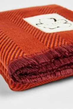 Ted Baker Purple Hety Herringbone Scarf -TED BAKER Sales Store unnamed file 5898