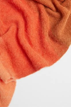 Ted Baker Orange Eppin Ombre Knit Scarf -TED BAKER Sales Store unnamed file 5904