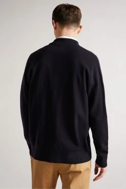 Ted Baker Blue Ditton Knitted Cardigan -TED BAKER Sales Store unnamed file 5916