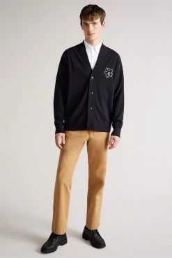 Ted Baker Blue Ditton Knitted Cardigan -TED BAKER Sales Store unnamed file 5917