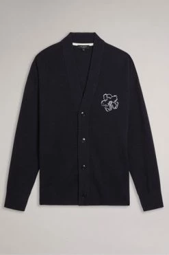 Ted Baker Blue Ditton Knitted Cardigan -TED BAKER Sales Store unnamed file 5924