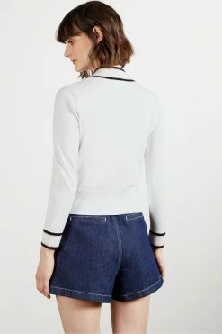 Ted Baker White Flooraa Knitted Cardigan 9 Ted Baker White Flooraa Knitted Cardigan -TED BAKER Sales Store unnamed file 5926